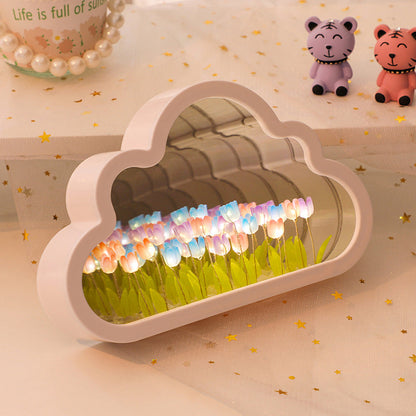 GLOW28® Forever Cloud Mirror Tulip