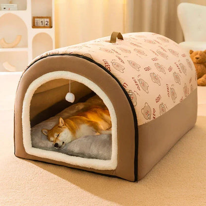 Warm Winter Dog House